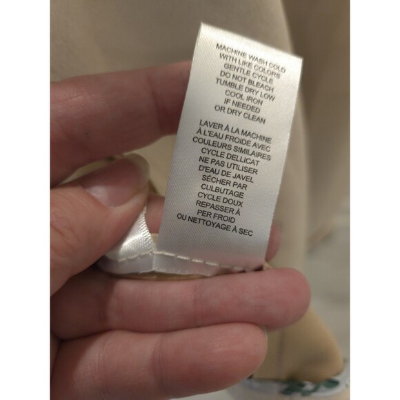 T Tahari Womens S Jacket Faux Suede Draped Lapel Beige Urban Chic NWT $118 - Picture 10 of 10